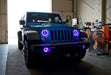 ORACLE Pre-Assembled LED Halo Fog Lights, ColorSHIFT, Jeep Wrangler JK (2007-2009), view 4