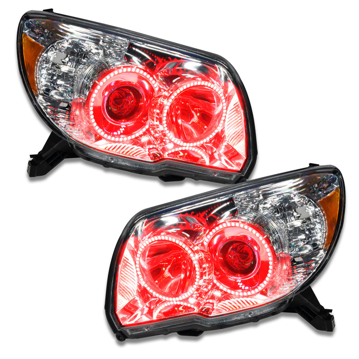 ORACLE 2006-2009 Toyota 4Runner Pre-Assembled LED Halo Headlights - Red