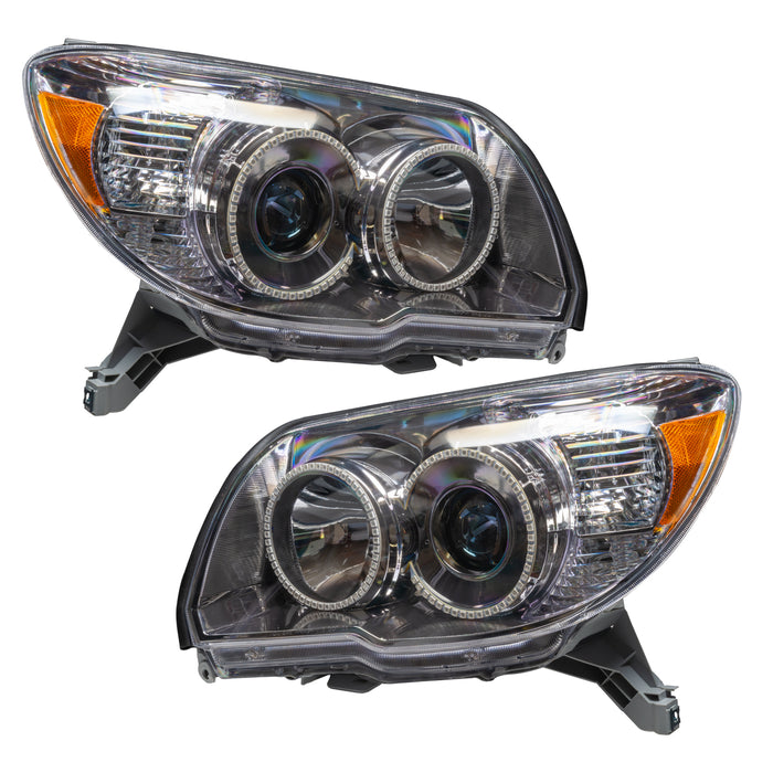 ORACLE 2006-2009 Toyota 4Runner Sport Pre-Assembled Halo Headlights - ColorSHIFT - with No Controller
