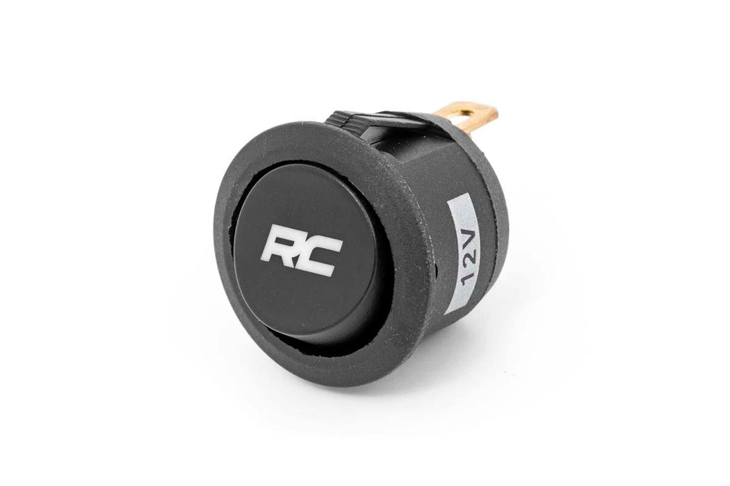 Rough Country Rocker Switch - Round with Logo