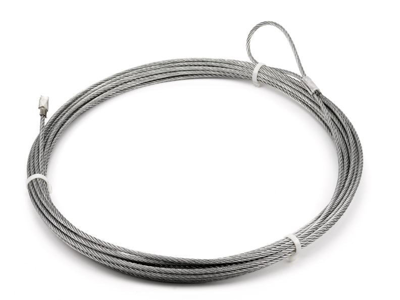 Warn 71297 WIRE ROPE ASSEMBLY 1/4 Inch Diameter x 60 Foot Length