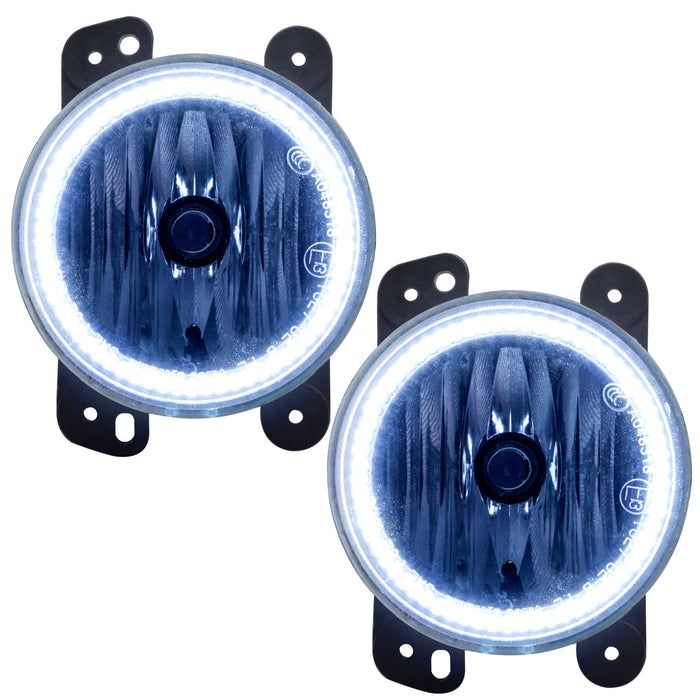 ORACLE 2010-2015 Jeep Wrangler JK Pre-Assembled LED Halo Fog Lights - White