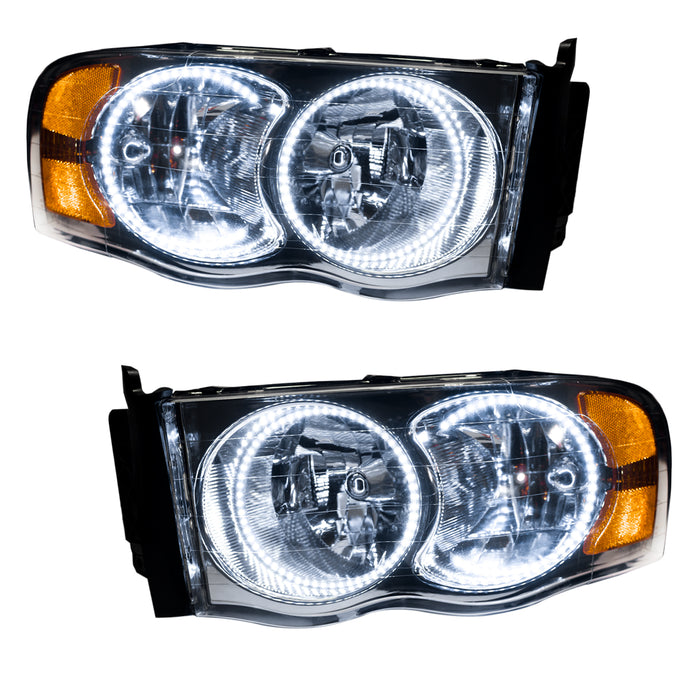 ORACLE 2002-2005 Dodge Ram Pre-Assembled LED Halo Headlights - White