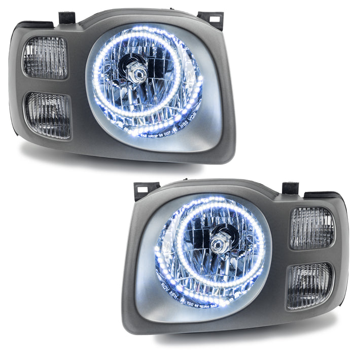 ORACLE 2002-2004 Nissan Xterra SE Pre-Assembled LED Halo Headlights - White