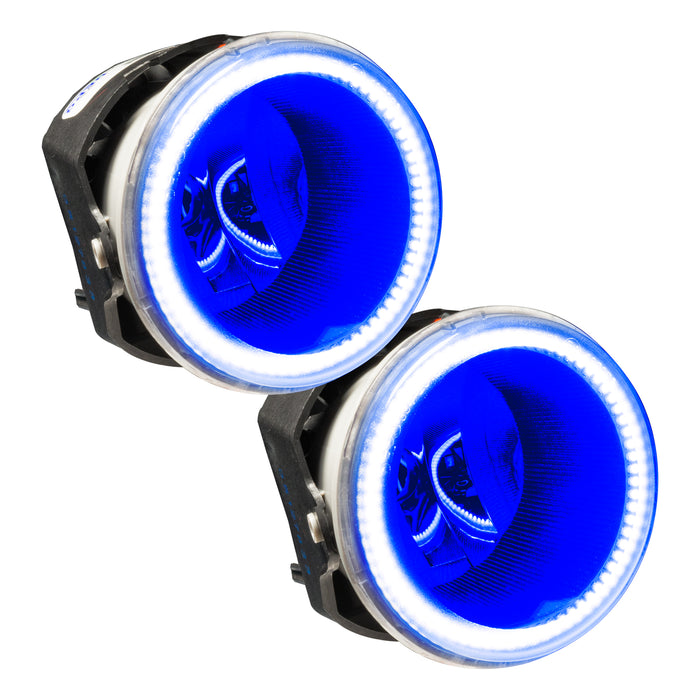 ORACLE 2011-2013 Dodge Durango Pre-Assembled LED Halo Fog Lights - Blue