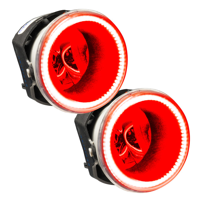 ORACLE 2011-2013 Dodge Durango Pre-Assembled LED Halo Fog Lights - Red