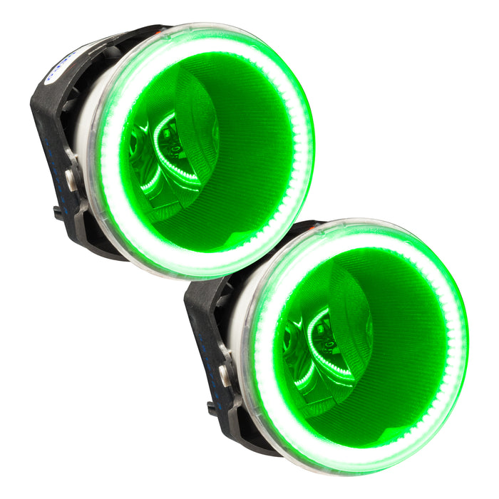 ORACLE 2011-2013 Dodge Durango Pre-Assembled LED Halo Fog Lights - Green