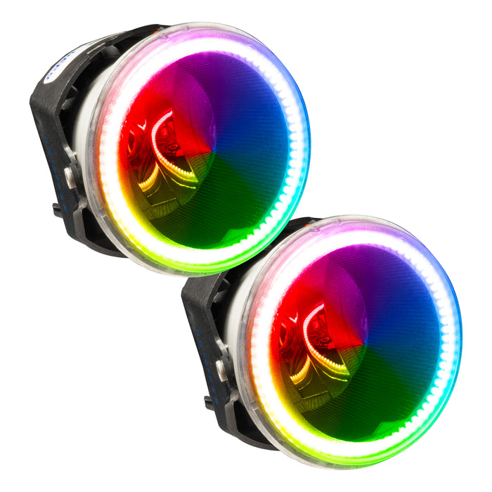 ORACLE 2011-2013 Dodge Durango Pre-Assembled LED Halo Fog Lights - ColorSHIFT