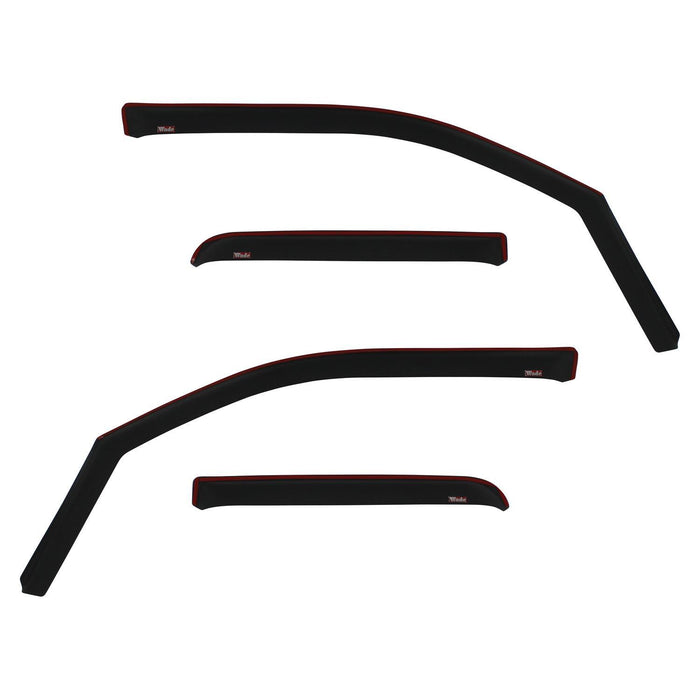 Westin 72-35909 Matte In-Channel Wind Deflector 4pc