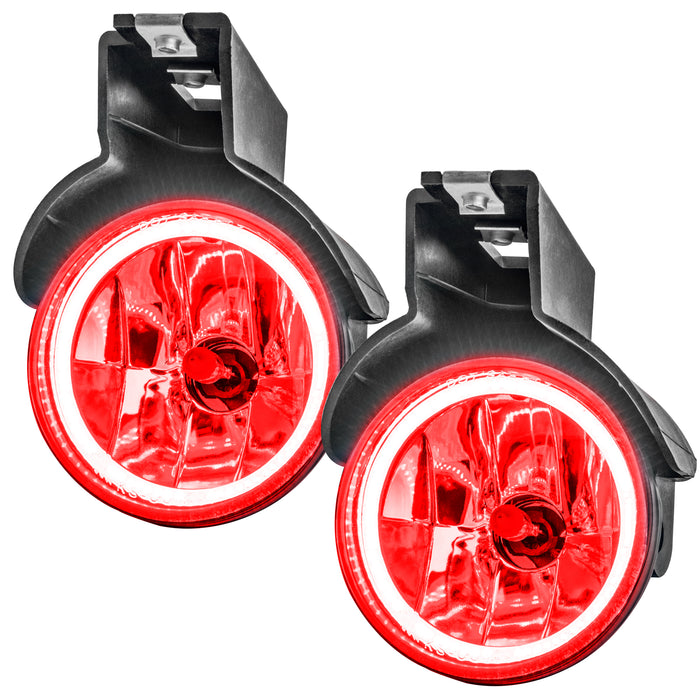 ORACLE 1997-2000 Dodge Durango Pre-Assembled LED Halo Fog Lights - Red