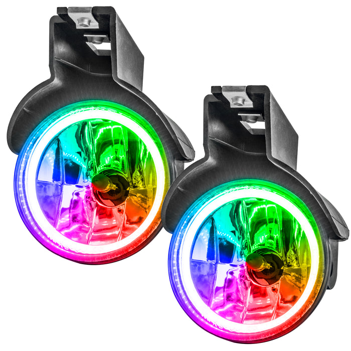 ORACLE 1997-2000 Dodge Durango Pre-Assembled LED Halo Fog Lights - ColorSHIFT