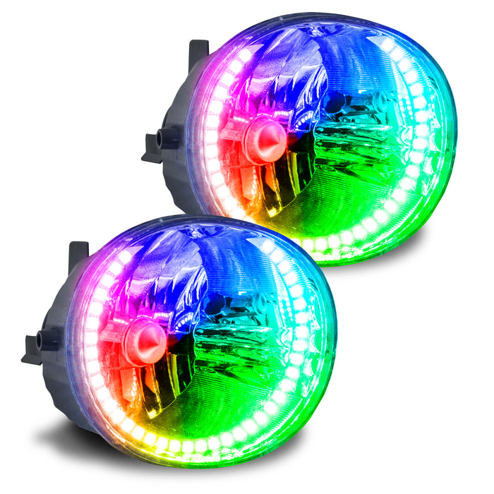 ORACLE 2006-2009 Toyota 4Runner Pre-Assembled LED Halo Fog Lights - ColorSHIFT