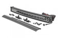 Rough Country LED Light Kit, Bumper Mount, 30 inch Black Dual Row, White DRL, Toyota 4Runner (2014-2020)