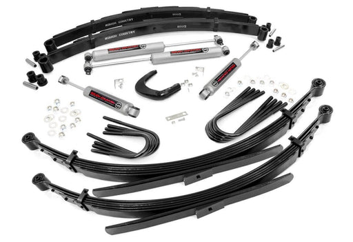 Rough Country 6 Inch Lift Kit, Rear Springs, Chevy/GMC 3/4-Ton Suburban/C20/K20 Truck/C25/K25 Truck (1973-1976)