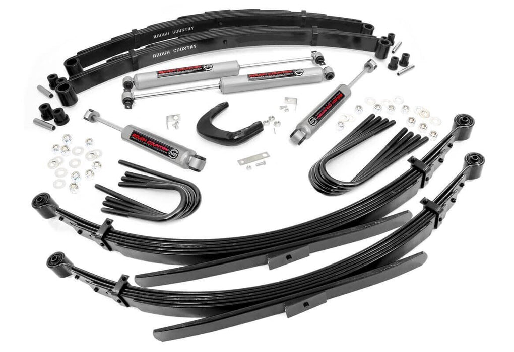 6 Inch Lift Kit - 52 inch RR Springs - Chevy/GMC C10/K10 C15/K15 Truck/Half-Ton Suburban/Jimmy (77-91)