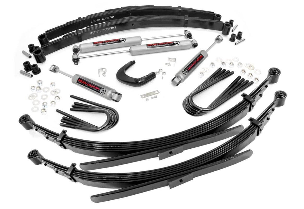 6 Inch Lift Kit - 52 Inch Rear Springs - Chevy/GMC C10/K10 C15/K15 Truck/Jimmy (73-76)