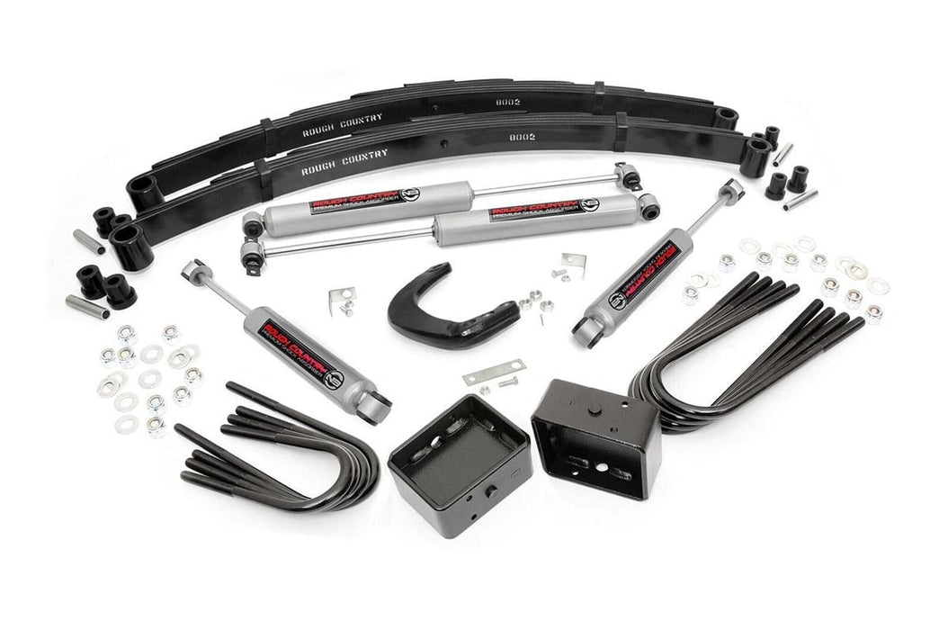 Rough Country 4 Inch Lift Kit | Chevy/GMC C20/K20 C25/K25 Truck/Half-Ton Suburban (77-91)