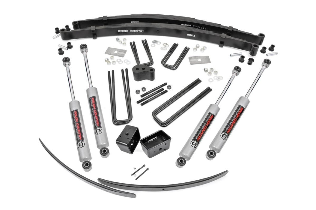 Rough Country 4 Inch Lift Kit - Rear Blocks | Dodge/Plymouth Ramcharger (78-93)/Trailduster (78-81)