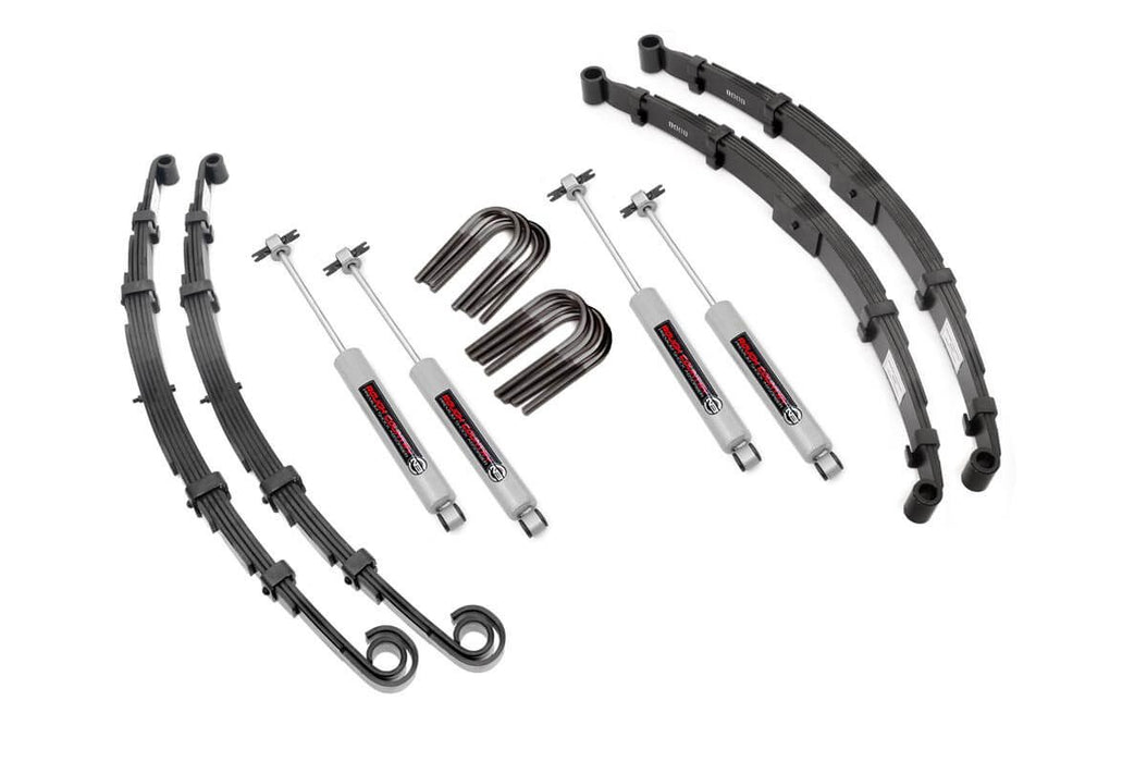 Rough Country 2.5 Inch Lift Kit | Jeep CJ5/CJ7 4WD (1955-1968)