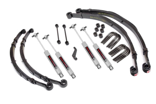 Rough Country 4 Inch Lift Kit, Jeep CJ 5 4WD (1976-1981)