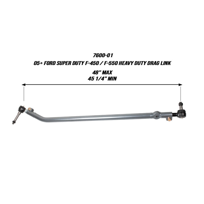 Ford 2005+ Super Duty F-450 / F-550 Heavy Duty Drag Link, view 4