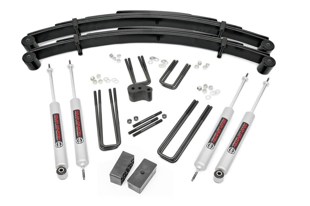 Rough Country 4 Inch Lift Kit - Lowboy | Ford F-250 4WD (1977-1979)