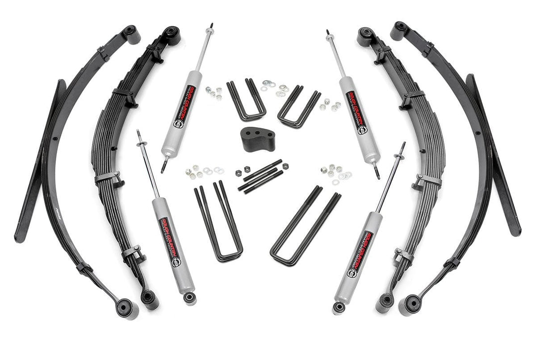 Rough Country 4 Inch Lift Kit - Rear Springs | Ford F-250 4WD (1977-1979)