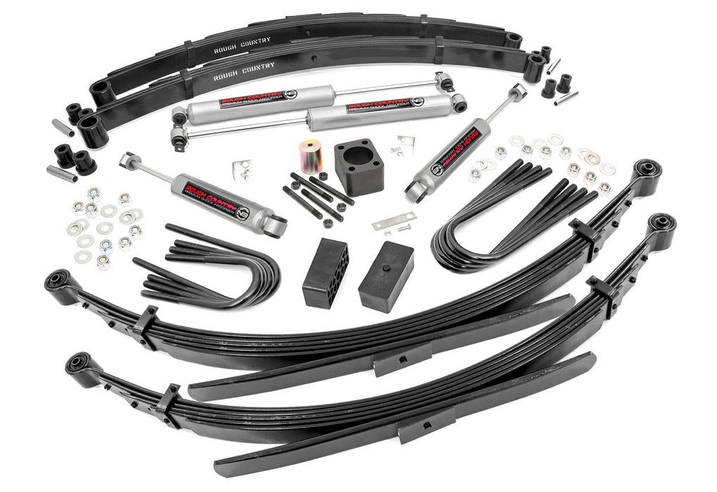 6 Inch Lift Kit - Rear Springs - Chevy C30/K30 Truck (77-87)/C3500/K3500 Truck (88-91)