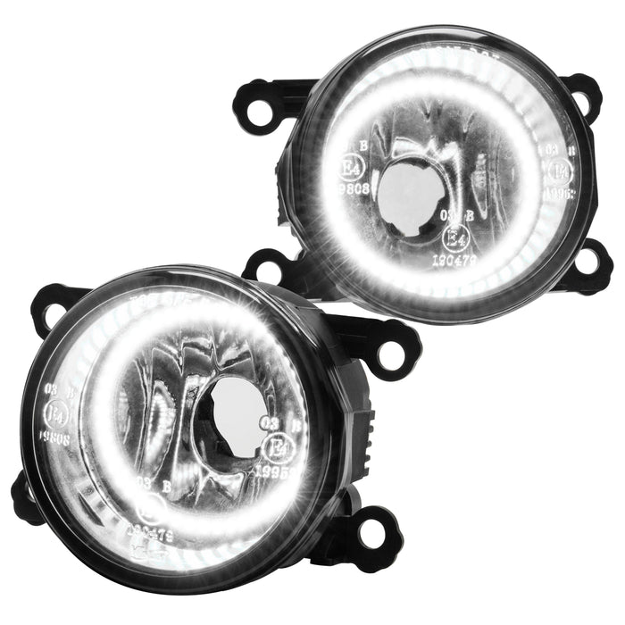 ORACLE 2005-2017 Nissan Frontier Pre-Assembled Halo Fog Lights - (Chrome Bumper) - White