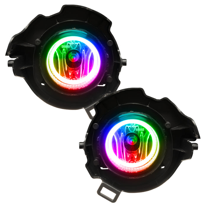 ORACLE 2008-2014 Nissan Armada Pre-Assembled LED Halo Fog Lights - ColorSHIFT
