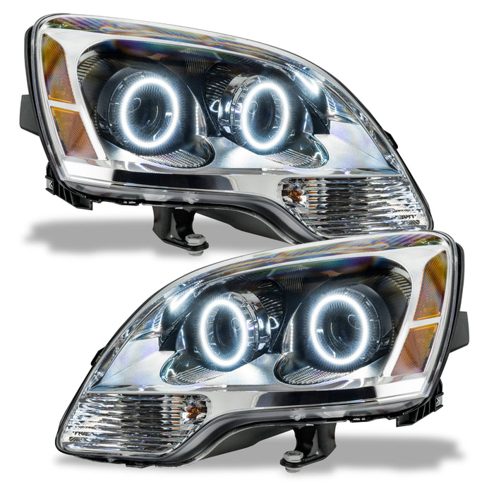 ORACLE 2008-2012 GMC Acadia Non-HID Pre-Assembled Halo Headlights - (2nd) - White