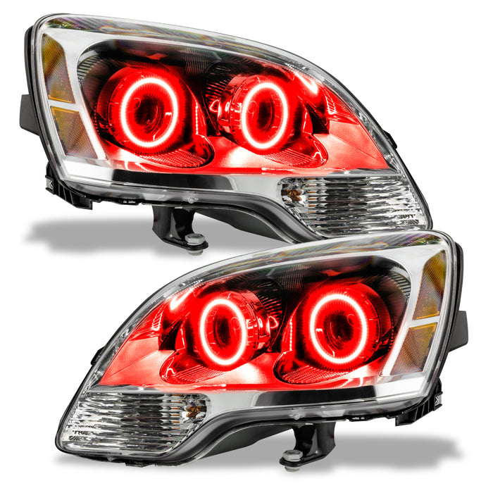 ORACLE 2008-2012 GMC Acadia Non-HID Pre-Assembled Halo Headlights - (2nd) - Red