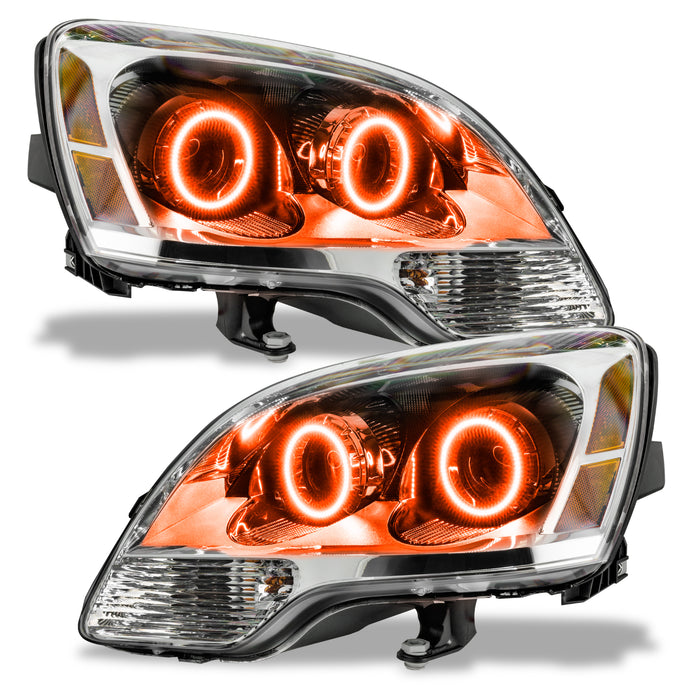 ORACLE 2008-2012 GMC Acadia Non-HID Pre-Assembled Halo Headlights - (2nd) - Amber