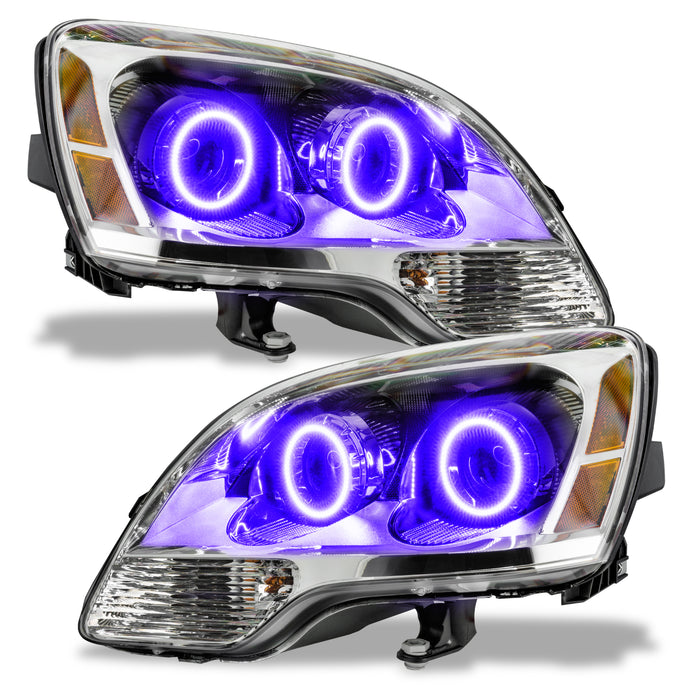 ORACLE 2008-2012 GMC Acadia Non-HID Pre-Assembled Halo Headlights - (2nd) - UV/Purple