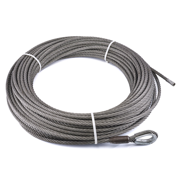 Warn 77452 WIRE ROPE ASSEMBLY 9/16 Inch Diameter x 245 Foot Length