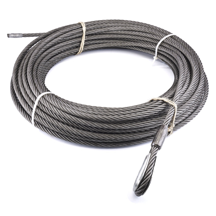 Warn 77454 WIRE ROPE ASSEMBLY 5/8 Inch Diameter x 245 Foot Length