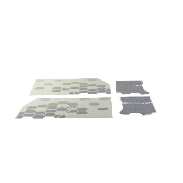 Hexagon Pattern Body Graphic Kit, High Gloss Black