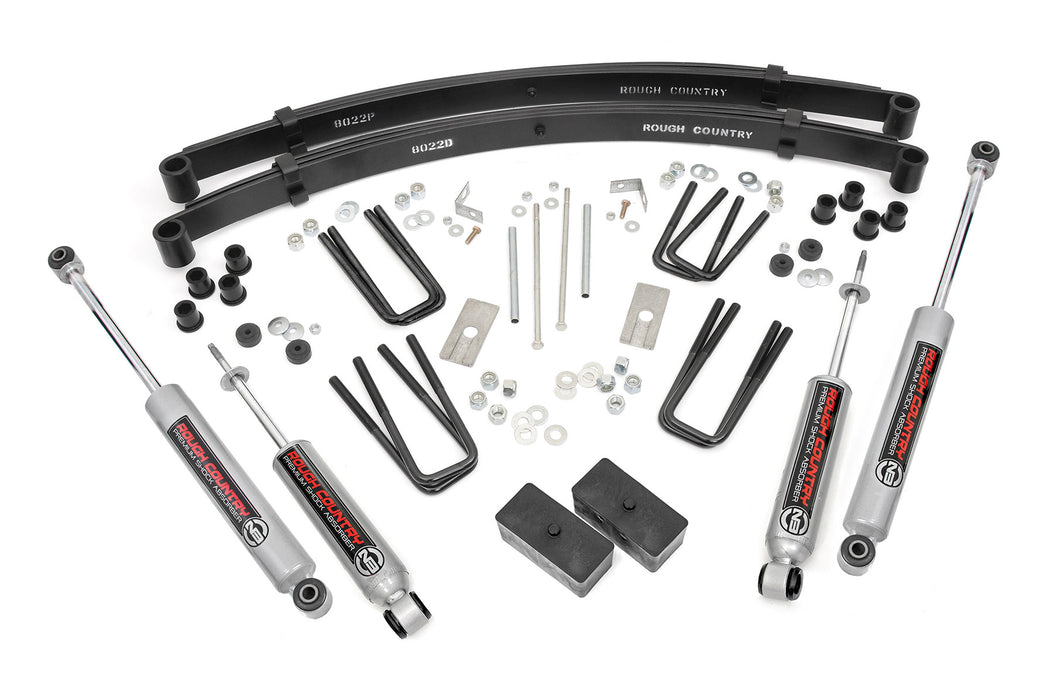 3 inch Lift Kit - Rear Blocks - Toyota Truck 4WD (1984-1985)