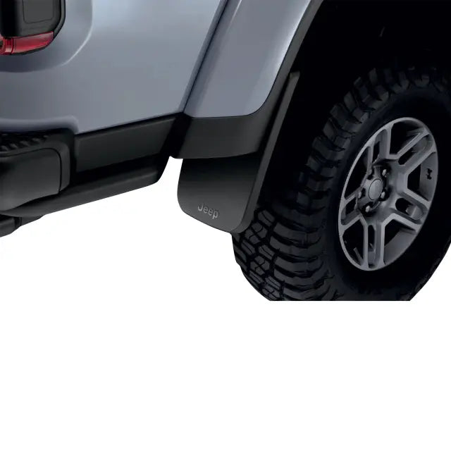 Rear Splash Guards, Jeep Logo, Narrow Track Axles