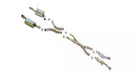 3.6L Dual Cat-Back Exhaust System, Black Square Tips