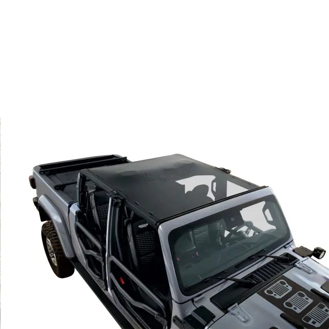Sun Bonnet, Black Soft Top Material, Shade Cover