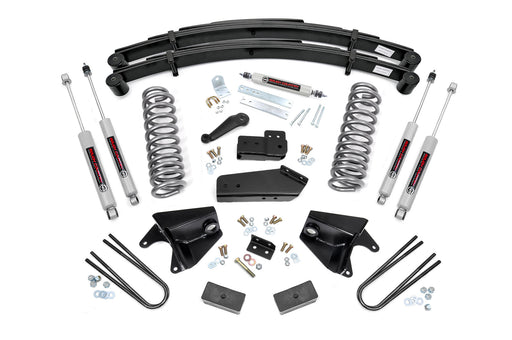 Rough Country 6 Inch Lift Kit, RR Springs, Ford Bronco/F-150 4WD (1980-1996)