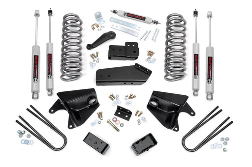 Rough Country 4 Inch Lift Kit, Rear Blocks, Ford F-150 4WD (1980-1996)