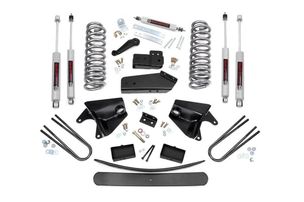 Rough Country 6 Inch Lift Kit - Rear Blocks | Ford Bronco/F-150 4WD (1980-1996)