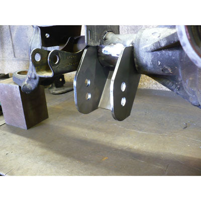 Jeep JK / JKU Front Axle HD Lower Control Arm Brackets 3.0 Inch OD Axle Housing, view 3