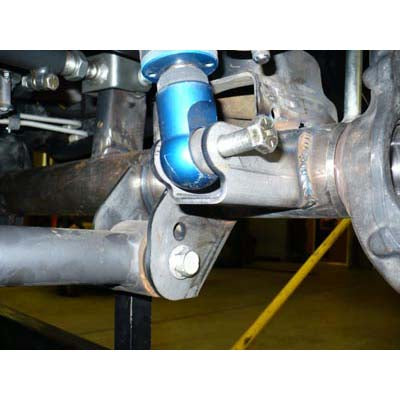 Jeep JK / JKU Front Axle HD Lower Shock Mounts 2.5 Inch OD Tube, view 2