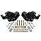 Synergy Jeep JK / JKU Rear Control Arm Frame Bracket Pair