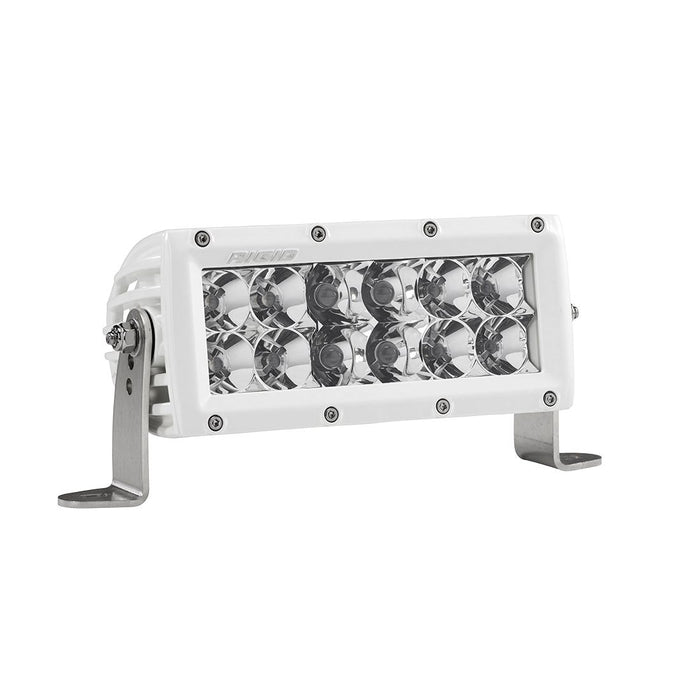 RIGID 6 Inch Spot/Flood Combo Light White Housing E-Series Pro
