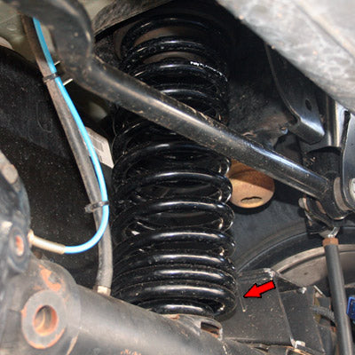 Jeep JK / JKU Rear Lift Springs 2 DR 3.0 Inch 4 DR 2.0 Inch, view 2