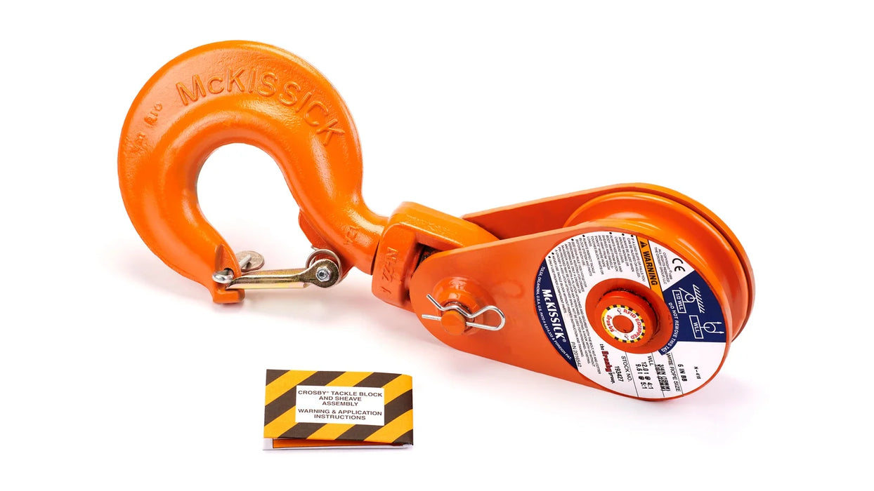 WARN Heavy Duty Snatch Block, Winch Capacities up to 24